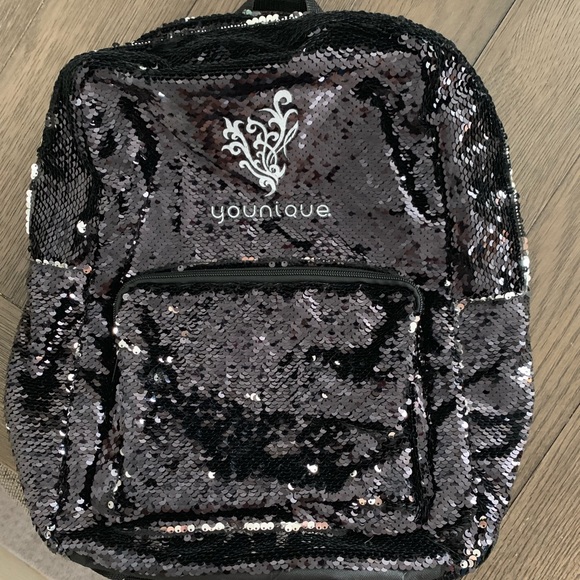 younique sequin backpack